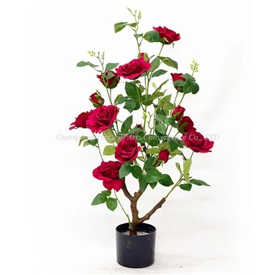 Pianta rosa artificiale