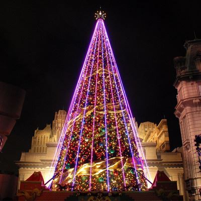 Giant Outdoor Commercial Lighting Christmas Tree
